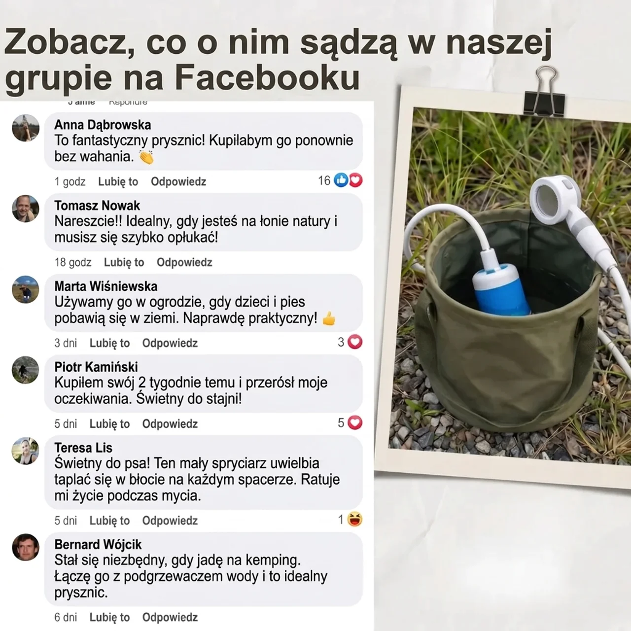 Outdoorowy Prysznic Dayo™